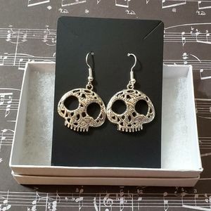 Sugar Skull Dia De Los Muertos Earrings Halloween